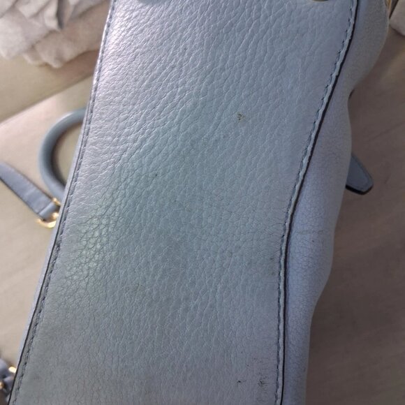 Michael Kors Leather Blue Flower Backpack Messenger Handbag main image 5